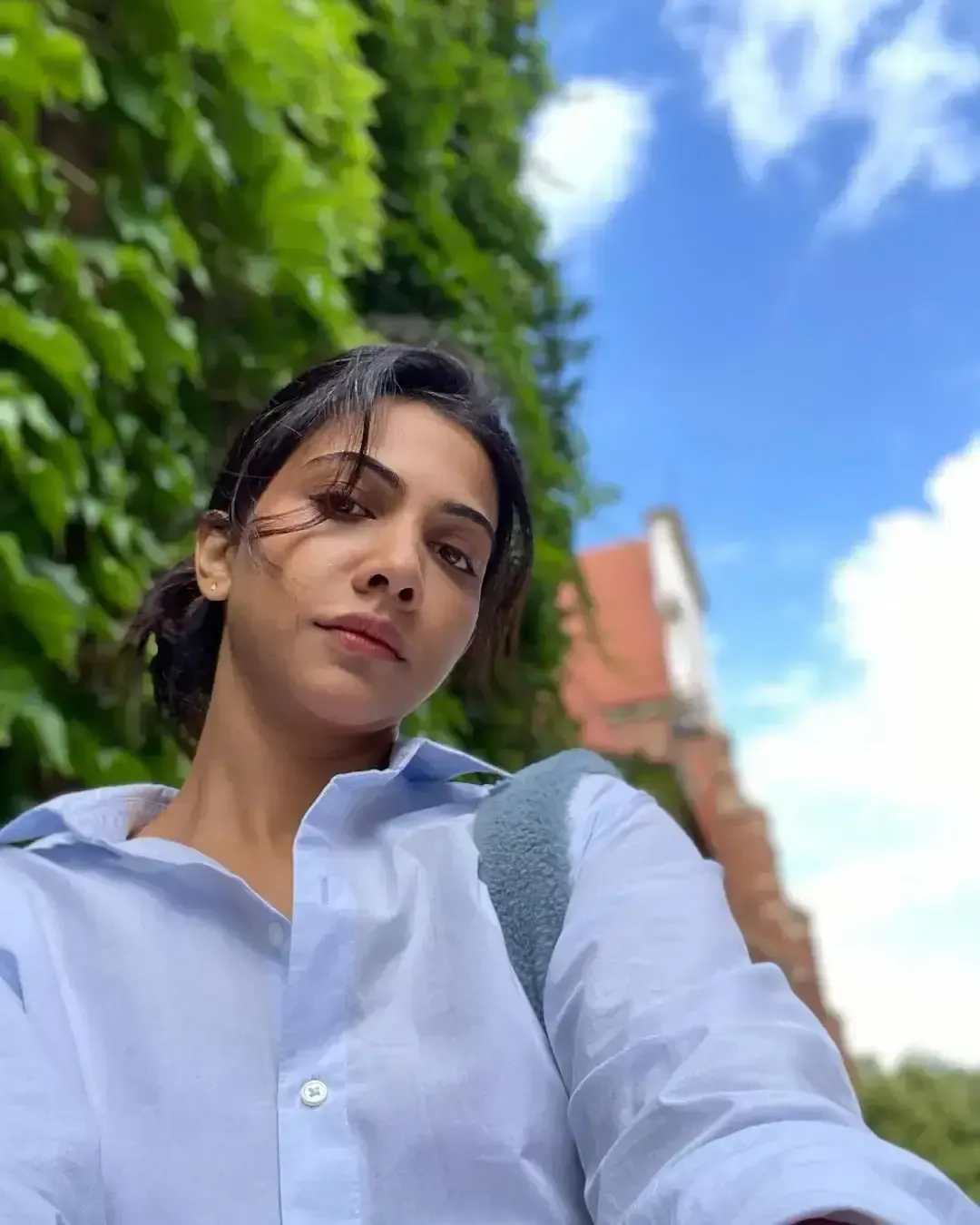 Malayalam Actress Madonna Sebastian Selfies At Poland